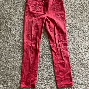 Coral pants